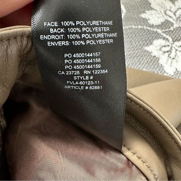 Aritzia Wilfred Melina Straight Leg Vegan Leather Pant Sz 10 - Picture 6 of 14